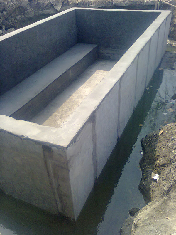 造纸业的传送设备基坑防水施工